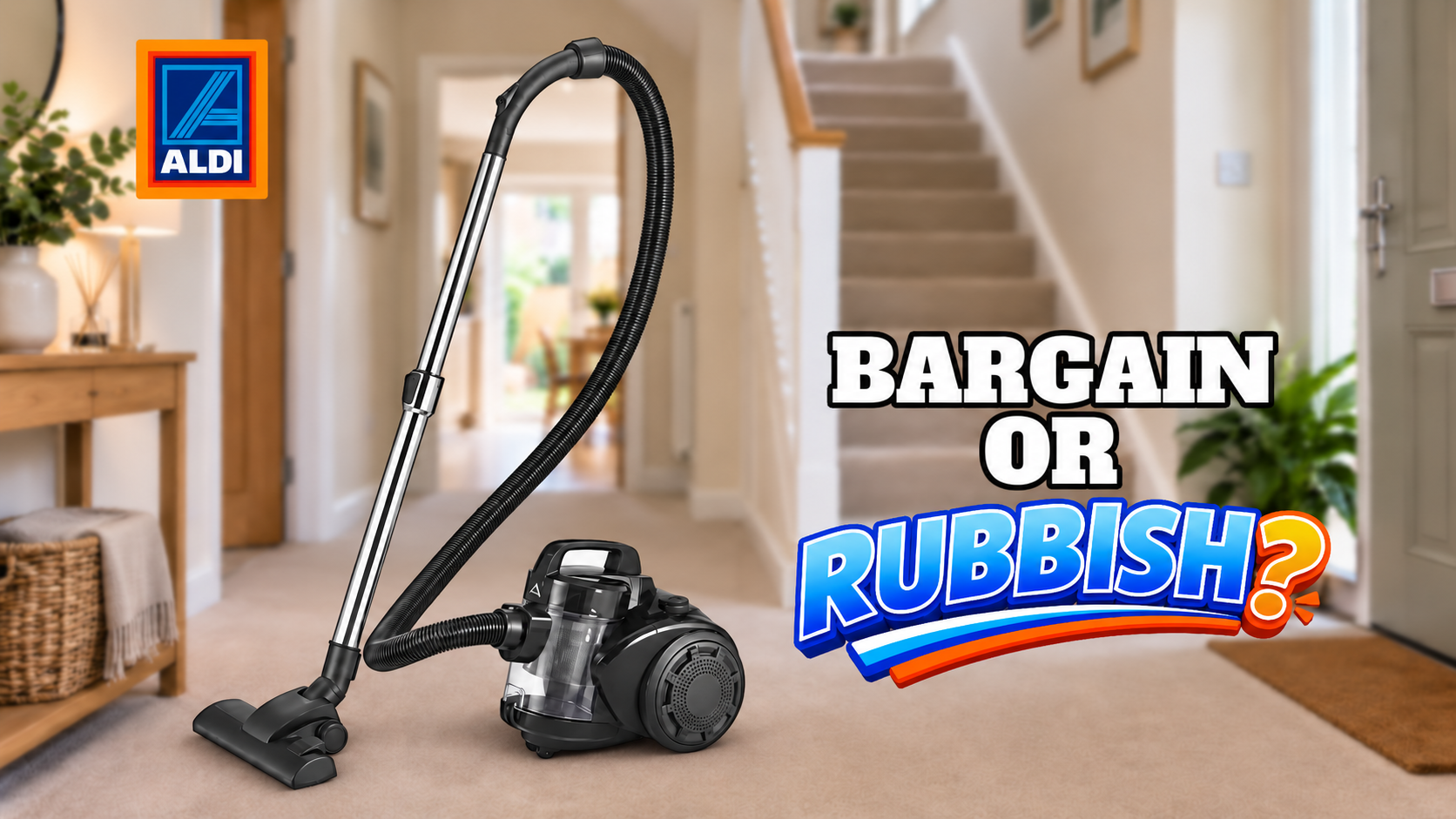 Ambiano Bagless Vacuum Cleaner video thumbnail