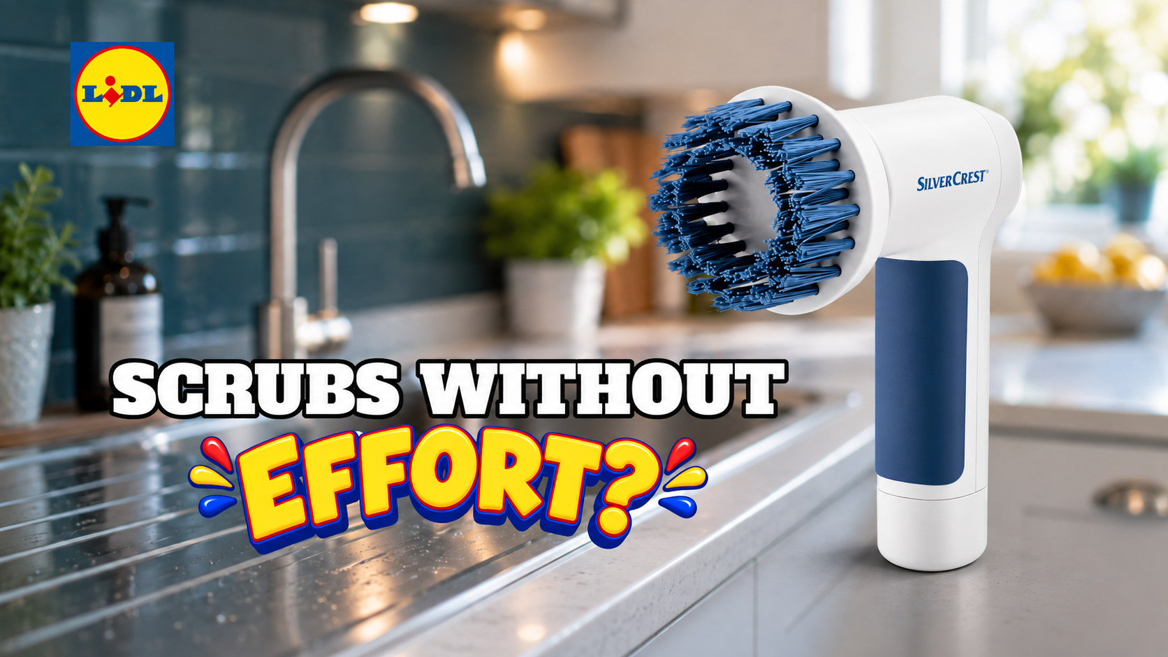SilverCrest Cleaning Brush video thumbnail