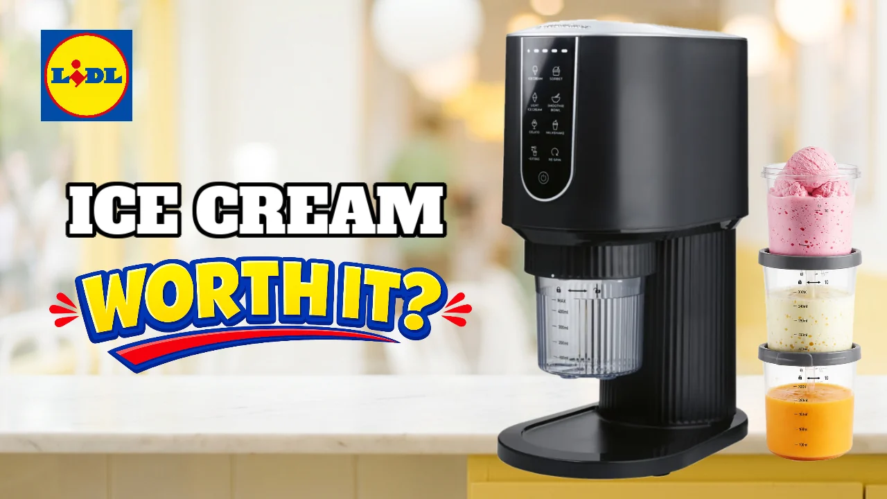 SilverCrest Premium Freezy ice cream maker video thumbnail